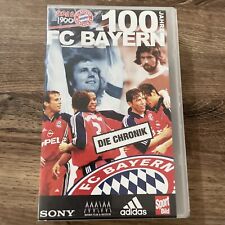 Originale VHS Video-Kassette 100 Jahre FC Bayern München - Die Chronik