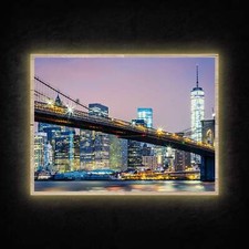 Led leuchtbild brooklyn - leuchtbild,