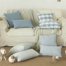 Kissenbezug Hellblau