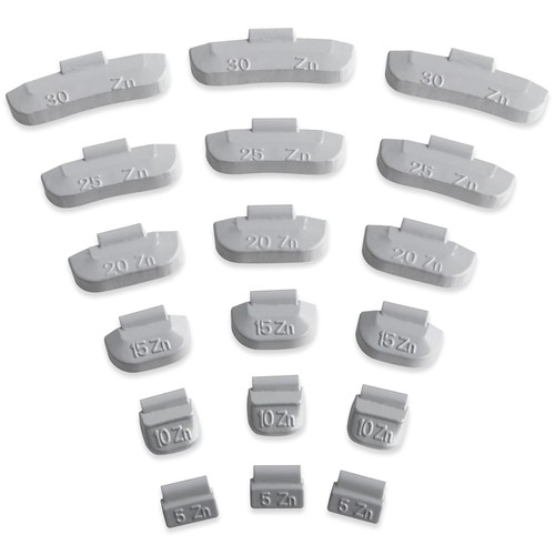Schlaggewichte set 25g aus - set,