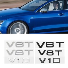 2x Schriftzug Emblem Aufkleber