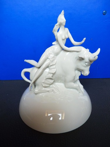 Porzellan figur europa - figur, auf