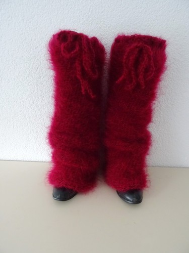 Mohair beinstulpen stulpen - mohair,