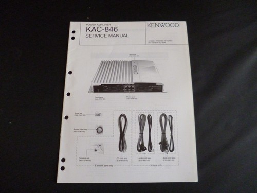 Original service manual - service,