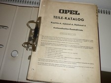 OPEL TEILEKATALOG Kapitän A