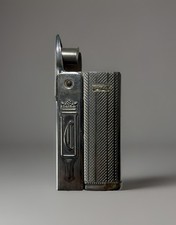 Feuerzeug Stahl Benzin Chesterfield IMCO Streamline Lighter / Sammler Vintage