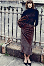 ZARA FELLROCK MIT 100%