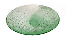 70er Bubble Glas Große Schale