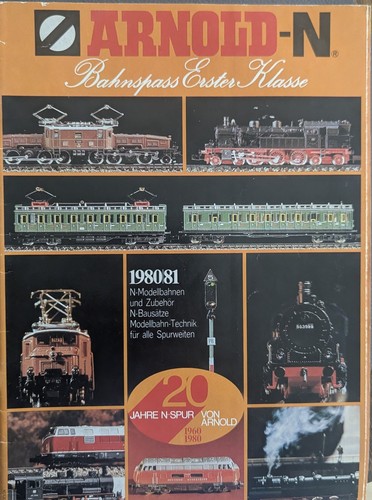 Arnold katalog aus 1980 - aus, 1980/81