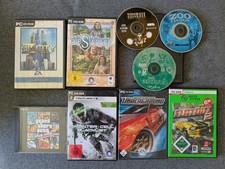 9 PC Spiele Sammlung: GTA Vice City, Need for Speed, Splinter Cell Blacklist,...