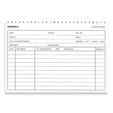 Comair Kundenkarteikarten 50