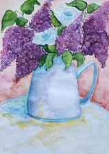 KUNST Original Aquarell