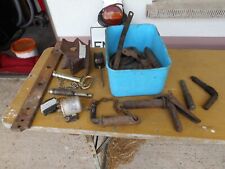 Konvolut Bulldog Teile Anhängerkupplung Ackerschiene Tankdeckel Bolzen Blinker .