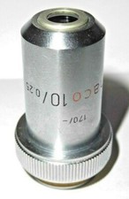Phaco 10/ 0,25  170/ -   RMS, Leitz Wetzlar Mikroskop Objektiv, Phasenkontrast