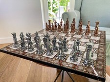 Schachspiel Antik Britisch