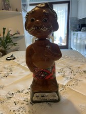 Jim Beam Vintage Cowboy Dekanter, Keramik, Leer, Sammelflasche