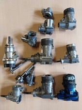 Konvolut RC Motorenteile, Ersatzteile, OS, Webra, Supertiger u.a.