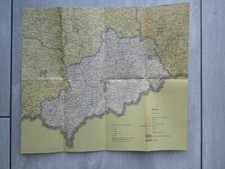 AK ERZGEBIRGE STADTPLAN BUS STRASSENBAHN AUE ZWICKAU KARL MARX STADT 1983/84