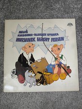 Hurvínek & Spejbl Hurvinek Macht Ferien LP Schallplatte Vinyl SUPPRAPHON DDR GDR