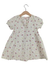 ROOM SEVEN Blusenkleid Gr. 110 Mehrfarbig Blumen Floral Casual Baumwolle