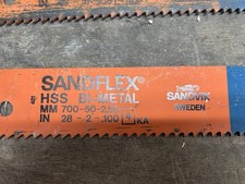 Maschinensägeblatt HSS 700x50x2,5mm  Bügelsäge Metall SANDFLEX