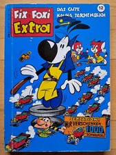 Fix + Foxi Extra Nr.12 von 1971 mit Schwarzbart - Z1-2 Comic-Taschenbuch