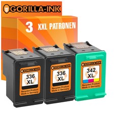 3 Patronen XXL für HP 336 &