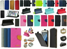 Buchtasche Schutz Handyhülle Hülle Handytasche Gummihülle f Samsung Galaxy S (1)