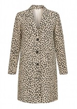 STEFFEN SCHRAUT Blazermantel, 1/1-Arm. 44 Leo-genustert