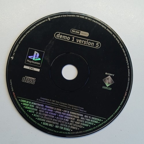 Ps1 disc demo - 1,