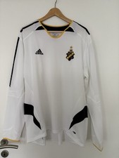 AIK Fußball Trikot Stockholm 2006/2007, Adidas, weiß, Langarm, Größe XL