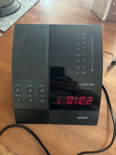 Lifetec schwarz radiowecker - lifetec,