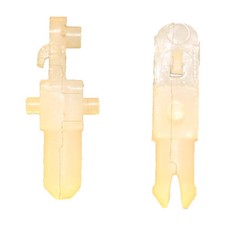 Achsschenkel weiß für Fahrzeuge mit Pendelachse