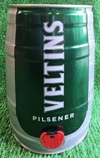3,90€/L) Veltins Pilsener Bierfass 5Liter Partyfass Zapfhahn Pfandfrei Versand0€