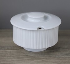 Rosenthal Studio Linie Porcelaine Noire Variation weiss Zuckerdose mit Deckel