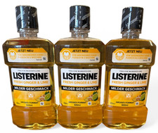 3x Listerine Fresh Ginger &