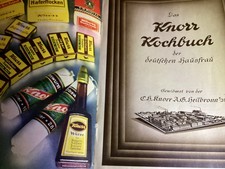 KNORR Kochbuch „Der deutschen Hausfrau „Vintage Kochbuch,altes Kochbuch