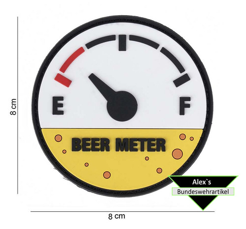 Emblem patch beer meter - patch,