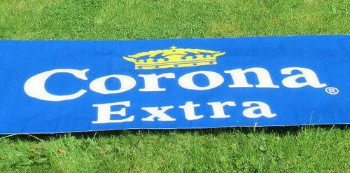 Corona extra bier banner lkw - extra,
