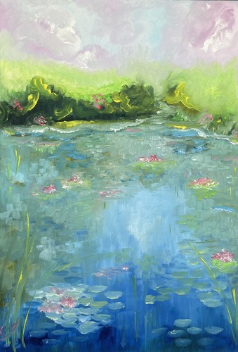 Pastell ölgemälde - pastell-Ölgemälde, im