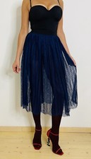 TWIN-SET Simona Barbieri - Rock TÜLL & SPITZE Neu mit Etikett Gr. 36 S