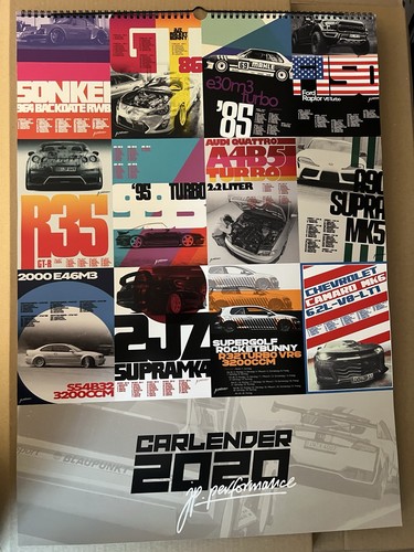 Performance carlender 2020 - jp,