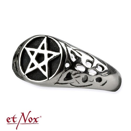 Pentagramm ring drudenfuß - ring,