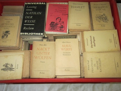 100 reclam hefte bücher - reclam,