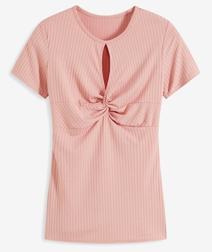 Rippshirt mit cut outs - rippshirt, cut-outs