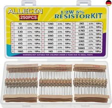 25 Werte 1/2W Widerstand