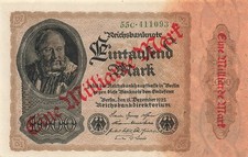 Reichsbanknote 1 Milliarde