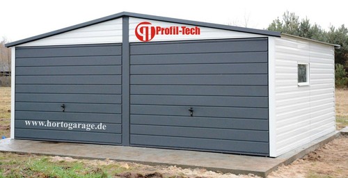 Blechgarage pkw doppelgarage - pkw,