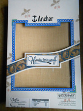 Zählstoff Belfast feine Kreuzstiche Sticken 12,2-fädig 100% Leinen sand 46x48cm