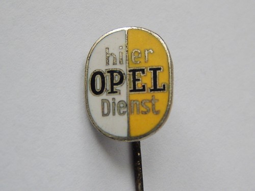 Opel dienst anstecknadel - anstecknadel, &